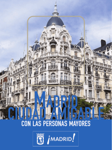 Madrid, ciudad amigable con las personas mayores