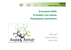 El proyecto AUPA