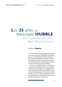 Los 25 años del telescopio HubbLe - Revista Elementos, Ciencia y