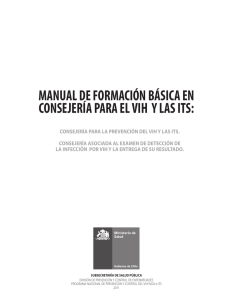 manual de formación básica en consejería para el vih y las its