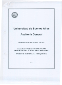 Informe de Auditoría General Nº 697/13