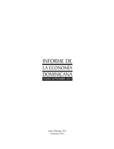 Informe de la Economía Dominicana, Enero