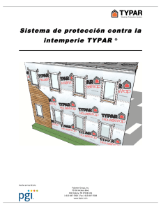 Sistema de protección contra la intemperie TYPAR ®