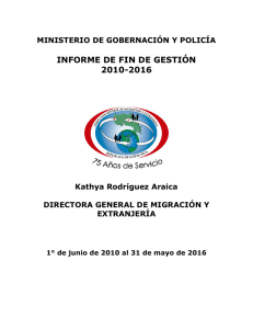 CIRCULAR -DG--2007 - Dirección General de Migración y Extranjería