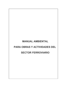 Manual Ambiental Ferroviario
