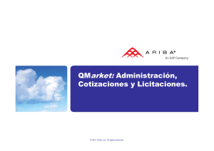 QMarket Administración, Cotizaciones y Licitaciones Ariba Inc
