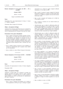 Recurso interpuesto el 23 de mayo de 2011 - EUR-Lex