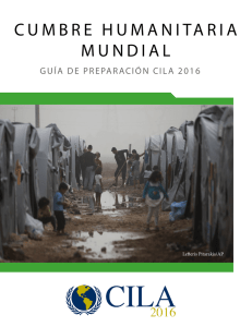 Guía de Preparación Cumbre Humanitaria Mundial CILA 2016