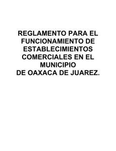 reglamento para el - Orden Jurídico Nacional