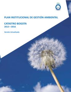 Plan Institucional de Gestión Ambiental - PIGA