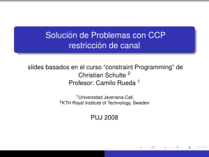 Solución de Problemas con CCP restricción de canal