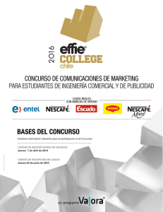 bases EFFIE College 2016