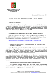 informe 2/2015 - Graduados Sociales de Zaragoza