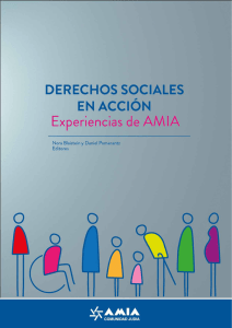 Derechos sociales en acción. Experiencias de AMIA