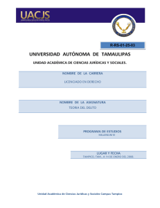 Unidad Acad&eacute;mica de Ciencias Jur&iacute;dicas y Sociales UACJS