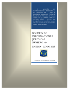 Boletín Informativo 2013