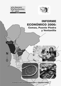 Informe Económico 2006: Comas, Puente Piedra y Ventanilla