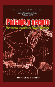 vol 116. Paisaje y acento. Impresiones de un espaÃ±ol en la