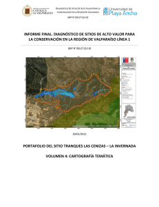 informe final tranques las cenizas la invernada cartografía