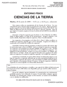 CIENCIAS DE LA TIERRA