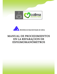 MANUAL DE INFRAESTRUCTURA - Secretaría de Salud