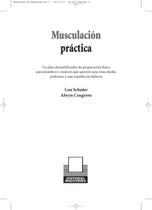 Musculación práctica - Editorial Paidotribo