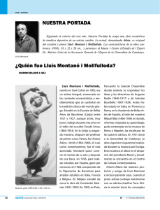 ¿Quién fue Lluís Montané i Mollfulleda? nuestra portada