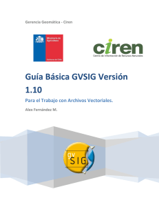 Guía Básica GVSIG Versión 1.10