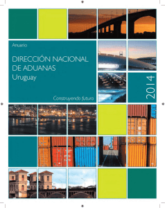 ANUARIO DNA 2014 - Dirección Nacional de Aduanas