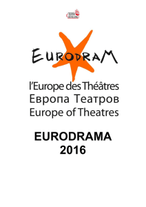 eurodrama 2016 - Teatro del Astillero
