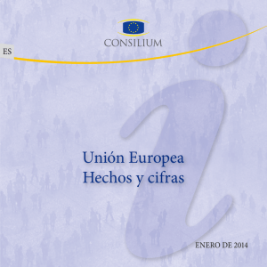 Unión Europea — Hechos y cifras