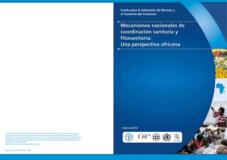 Mecanismos nacionales de coordinación sanitaria y fitosanitaria