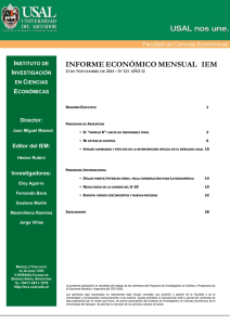 Noviembre - Reseña | Facultad de Ciencias Económicas y