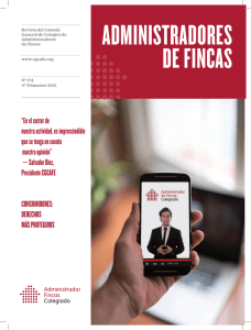 nº174 – 4º Trimestre 2015 - Consejo General de Colegios de