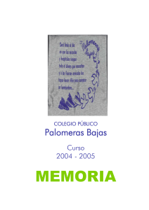 memoria - AMPA Palomeras Bajas