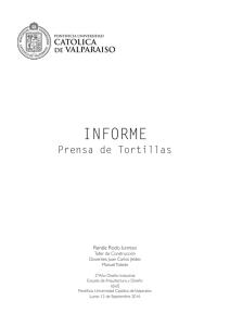 informe - Pontificia Universidad Católica de Valparaíso