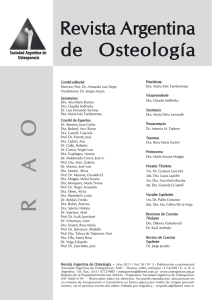 Revista Argentina de Osteología