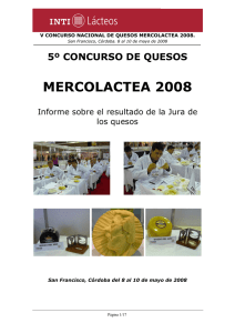 mercolactea 2008 - Quesos Argentinos