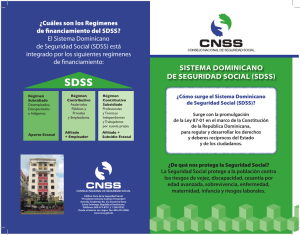 sistema dominicano de seguridad social (sdss)