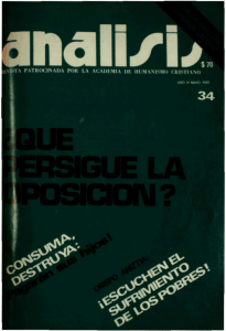 Revista Analisis n°34