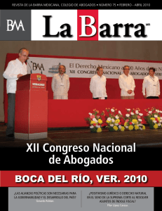 XII Congreso Nacional de Abogados