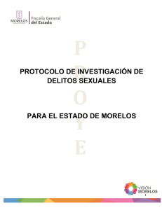 protocolo de delitos sexuales - Fiscalía General del Estado