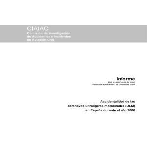 Informe anual ULM 2006
