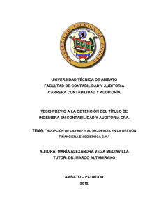 universidad técnica de ambato facultad de contabilidad y auditoría