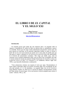 EL LIBRO I DE EL CAPITAL Y EL SIGLO XXI