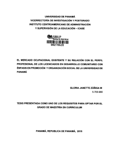 universidad de panamá vicerrectoría de investigación y postgrado