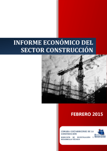 informe económico del sector construcción