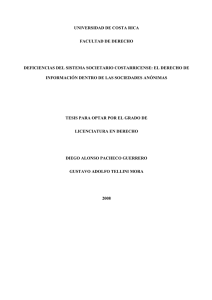 universidad de costa rica facultad de derecho deficiencias del