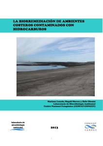 la biorremediación de ambientes costeros contaminados