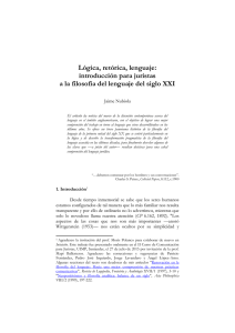 Lógica, retórica, lenguaje: introducción para juristas a la filosofía del